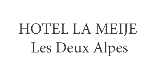 La Meije Hotel - Les Doux Alpes, Franciaország Logo